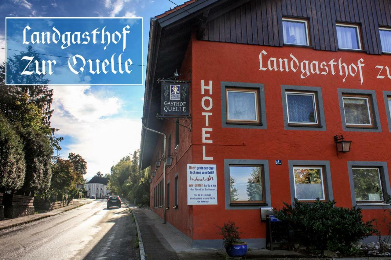Landgasthof Zur Quelle Seeshaupt Exteriér fotografie